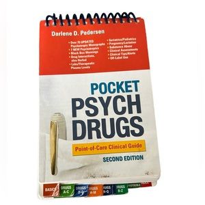 Pocket Psych Drugs : Point-Of-Care Clinical Guide by Darlene D. Pedersen (2009,.